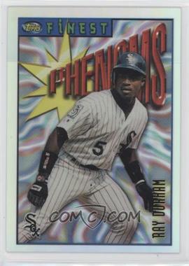1996 Topps Finest - [Base] - Refractor #121 - Ray Durham [EX to NM]