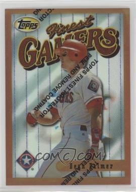 1996 Topps Finest - [Base] - Refractor #173 - Dean Palmer [EX to NM]