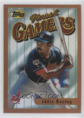 1996 Topps Finest - [Base] - Refractor #21 - Eddie Murray