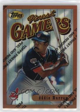 1996 Topps Finest - [Base] - Refractor #21 - Eddie Murray