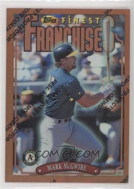1996 Topps Finest - [Base] - Refractor #236 - Mark McGwire