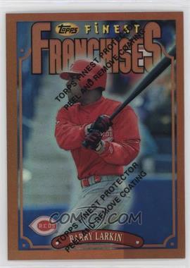 1996 Topps Finest - [Base] - Refractor #319 - Barry Larkin