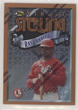 1996 Topps Finest - [Base] - Refractor #334 - Ray Lankford