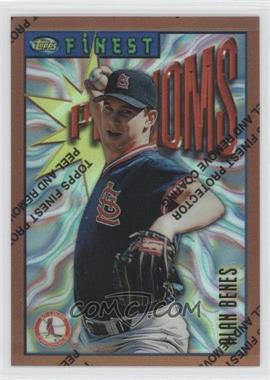 1996 Topps Finest - [Base] - Refractor #76 - Alan Benes