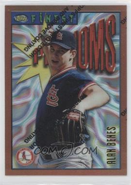 1996 Topps Finest - [Base] - Refractor #76 - Alan Benes