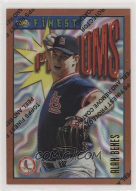 1996 Topps Finest - [Base] - Refractor #76 - Alan Benes