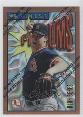 1996 Topps Finest - [Base] - Refractor #76 - Alan Benes