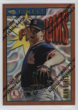 1996 Topps Finest - [Base] - Refractor #76 - Alan Benes