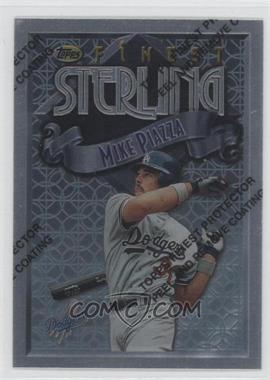 1996 Topps Finest - [Base] #11 - Mike Piazza