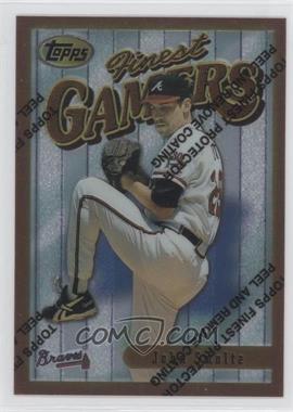 1996 Topps Finest - [Base] #124 - John Smoltz