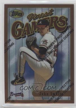 1996 Topps Finest - [Base] #124 - John Smoltz