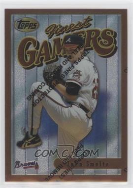 1996 Topps Finest - [Base] #124 - John Smoltz