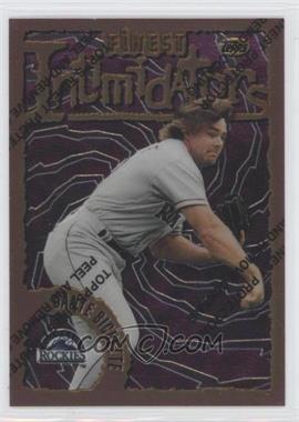 1996 Topps Finest - [Base] #126 - Dante Bichette