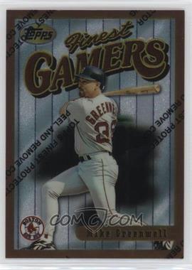 1996 Topps Finest - [Base] #178 - Mike Greenwell