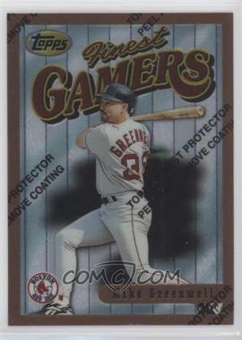 1996 Topps Finest - [Base] #178 - Mike Greenwell