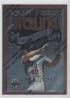 1996 Topps Finest - [Base] #184 - Marty Cordova