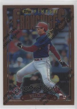 1996 Topps Finest - [Base] #193 - Will Clark [EX to NM]