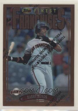 1996 Topps Finest - [Base] #240 - Barry Bonds