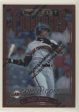 1996 Topps Finest - [Base] #240 - Barry Bonds