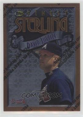 1996 Topps Finest - [Base] #248 - David Justice