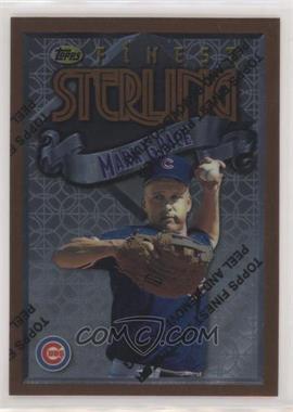 1996 Topps Finest - [Base] #267 - Mark Grace