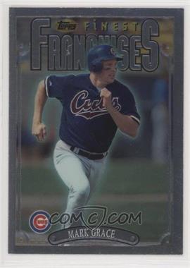 1996 Topps Finest - [Base] #341 - Mark Grace