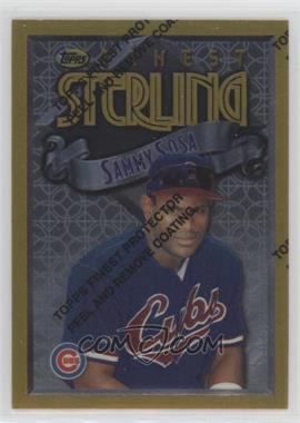 1996 Topps Finest - [Base] #347 - Sammy Sosa