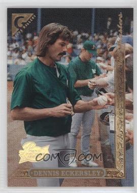 1996 Topps Gallery - [Base] - Player's Private Issue Missing Serial Number #176 - The Masters - Dennis Eckersley