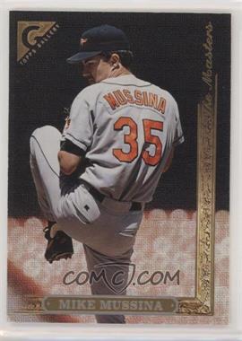 1996 Topps Gallery - [Base] #159 - The Masters - Mike Mussina