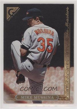 1996 Topps Gallery - [Base] #159 - The Masters - Mike Mussina