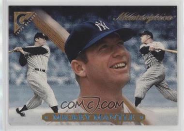 1996 Topps Gallery - Mickey Mantle Masterpiece #MP 1 - Mickey Mantle [Poor to Fair]