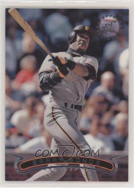 1996 Topps Stadium Club - [Base] - Mickey Mantle Cereal Box Silver #402 - Barry Bonds