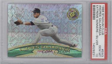 1996 Topps Stadium Club - Extreme Players Winners - Silver #EW3 - Andres Galarraga [PSA 10 GEM MT]