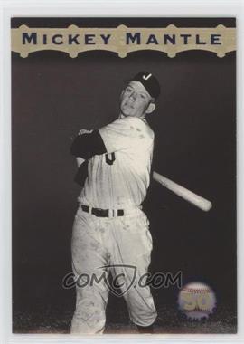1996 Topps Stadium Club - Mickey Mantle - Gold #MM1 - Mickey Mantle
