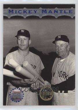 1996 Topps Stadium Club - Mickey Mantle - Members Only #MM8 - Mickey Mantle, Casey Stengel