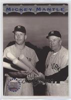 Mickey Mantle, Casey Stengel [Good to VG‑EX]