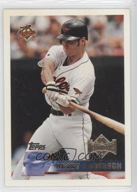 1996 Topps Team Topps - Wal-Mart Baltimore Orioles #258 - Brady Anderson