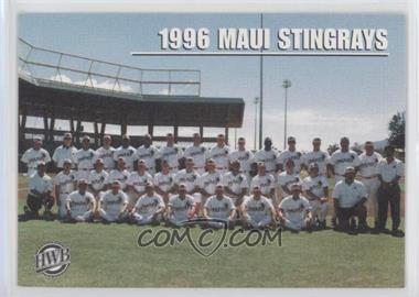 1996 Trade Publishing HWB Maui Stingrays - [Base] #CHEC - Checklist - Maui Stingrays Team