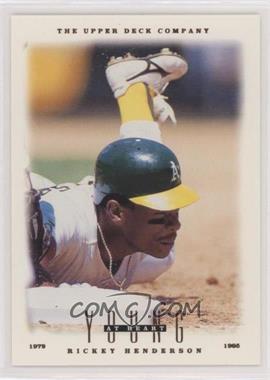 1996 Upper Deck - [Base] #110 - Young at Heart - Rickey Henderson