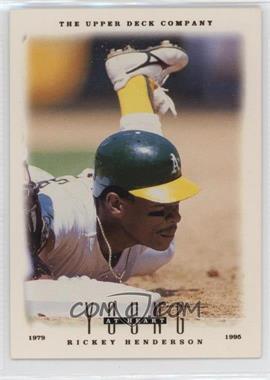 1996 Upper Deck - [Base] #110 - Young at Heart - Rickey Henderson