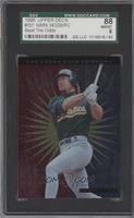 Beat the Odds - Mark McGwire [SGC 88 NM/MT 8]