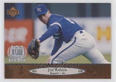 1996 Upper Deck - [Base] #353 - Major League Debut - Joe Randa