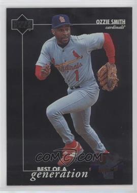 1996 Upper Deck - [Base] #386 - Best of a Generation - Ozzie Smith