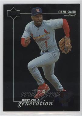 1996 Upper Deck - [Base] #386 - Best of a Generation - Ozzie Smith