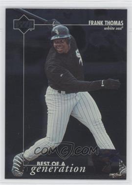 1996 Upper Deck - [Base] #387 - Best of a Generation - Frank Thomas