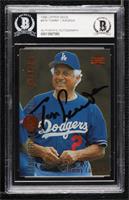 Managerial Salute Checklist - Tommy Lasorda [BAS BGS Authentic]