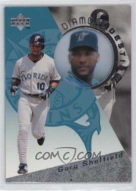 1996 Upper Deck - Diamond Destiny - Silver #DD20 - Gary Sheffield