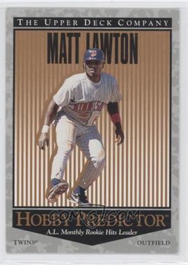 1996 Upper Deck - Hobby Predictor #H27 - Matt Lawton