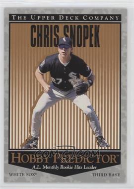 1996 Upper Deck - Hobby Predictor #H29 - Chris Snopek [EX to NM]