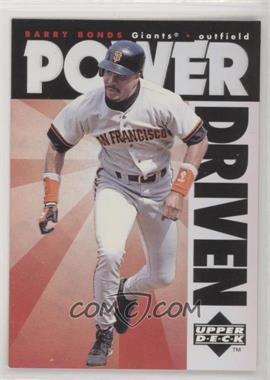 1996 Upper Deck - Power Driven #PD2 - Barry Bonds